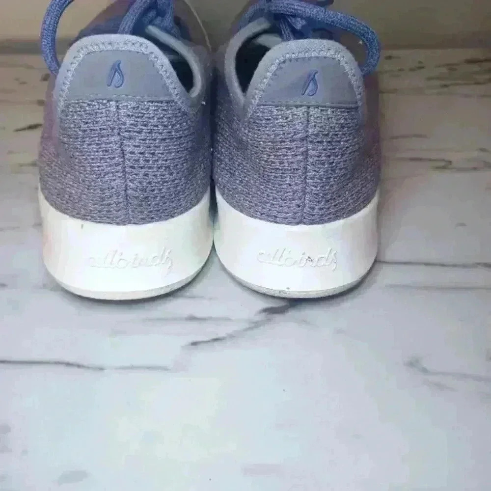 Allbirds Womens Mist Gray Tree Runners Sustainable & Lightweight Sneaker 8 - Picture 4 of 14